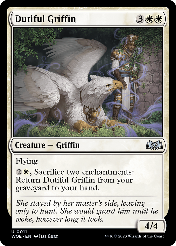 Dutiful Griffin [Wilds of Eldraine] | Impulse Games and Hobbies