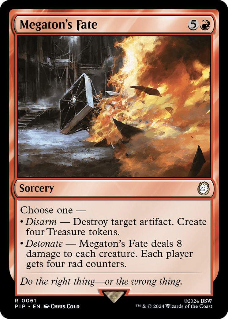 Megaton's Fate [Fallout] | Impulse Games and Hobbies