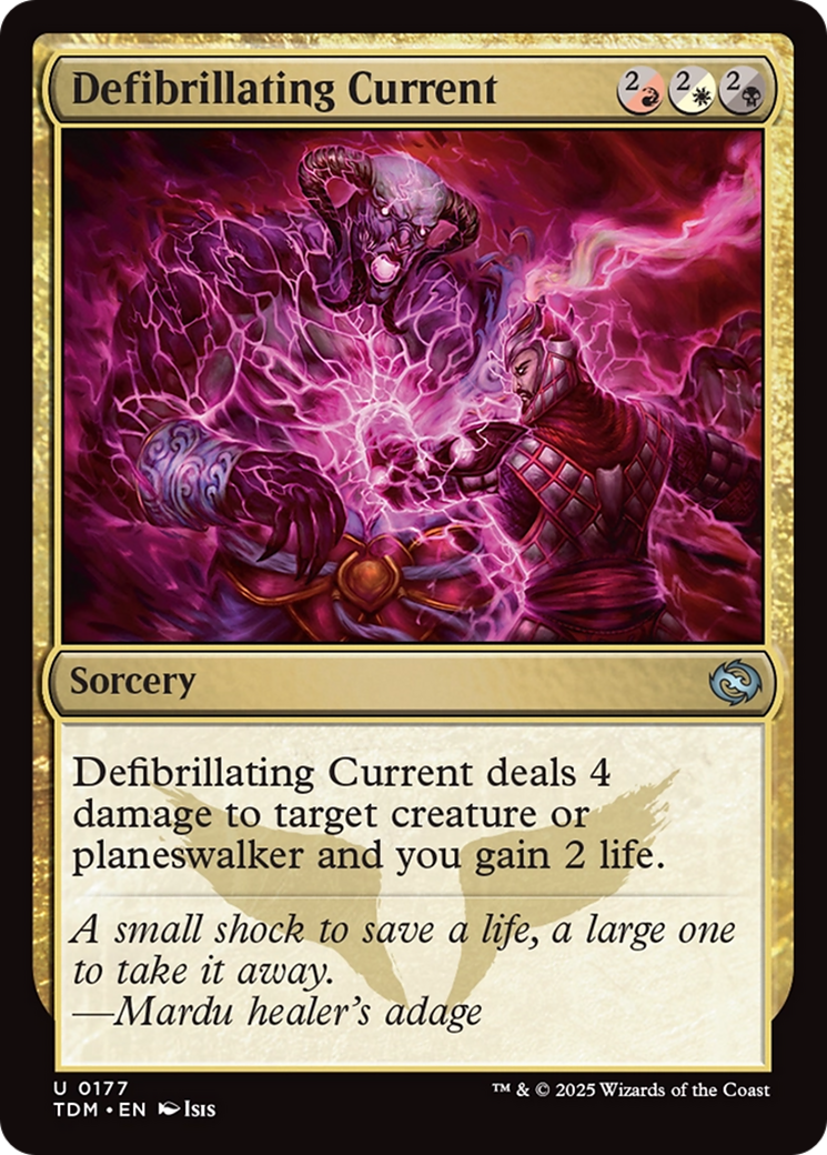 Defibrillating Current [Tarkir: Dragonstorm] | Impulse Games and Hobbies