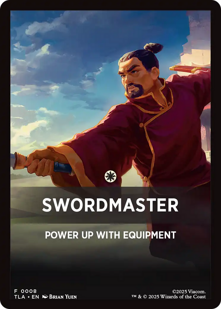 Swordmaster Theme Card [Avatar: The Last Airbender Tokens] | Impulse Games and Hobbies