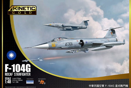 KINETICS F104G STARFIGHTER ROCAF (1/48) | Impulse Games and Hobbies