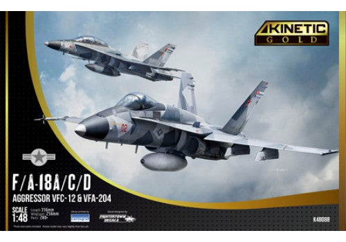 KINETICS F/A 18A/C/D AGGRESSOR VFC-12 (1/48) | Impulse Games and Hobbies