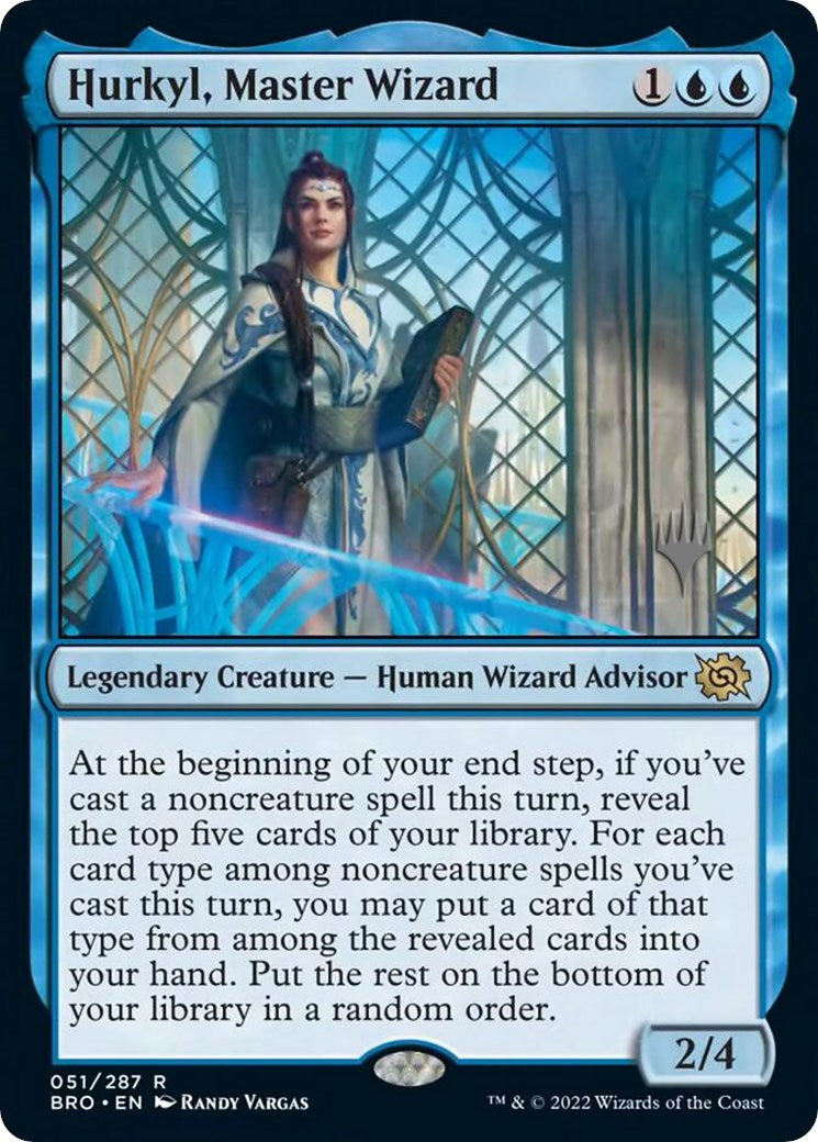 Hurkyl, Master Wizard (Promo Pack) [The Brothers' War Promos] | Impulse Games and Hobbies
