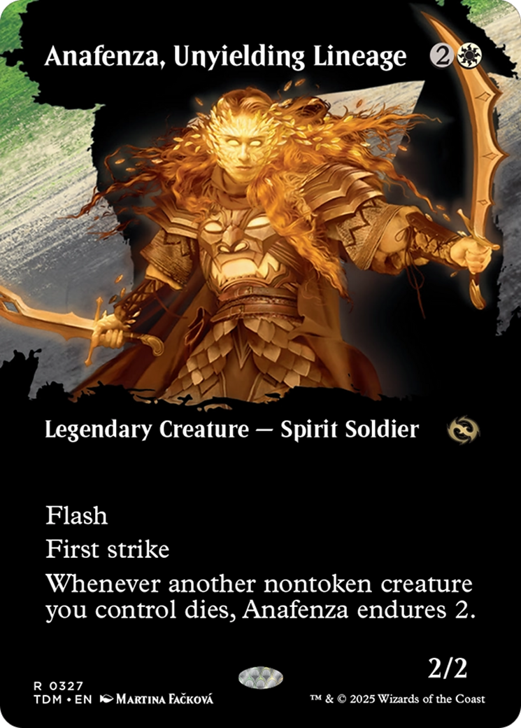 Anafenza, Unyielding Lineage (Borderless) [Tarkir: Dragonstorm] | Impulse Games and Hobbies