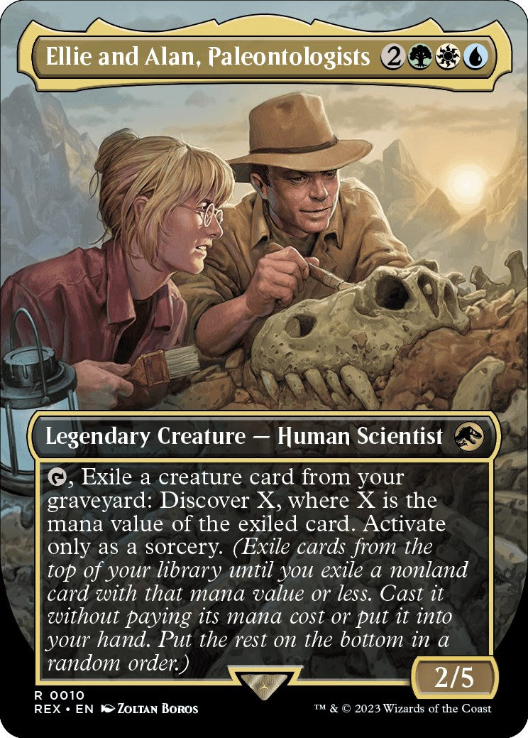 Ellie and Alan, Paleontologists (Borderless) [Jurassic World Collection] | Impulse Games and Hobbies