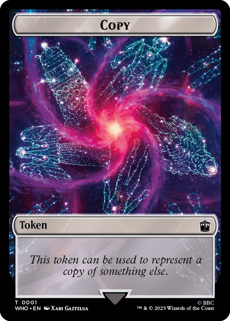 Copy // Alien Double-Sided Token [Doctor Who Tokens] | Impulse Games and Hobbies
