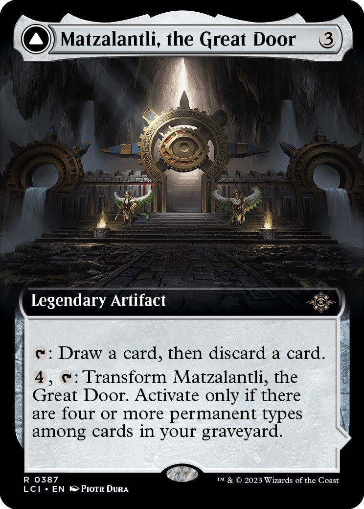 Matzalantli, the Great Door // The Core (Extended Art) [The Lost Caverns of Ixalan] | Impulse Games and Hobbies