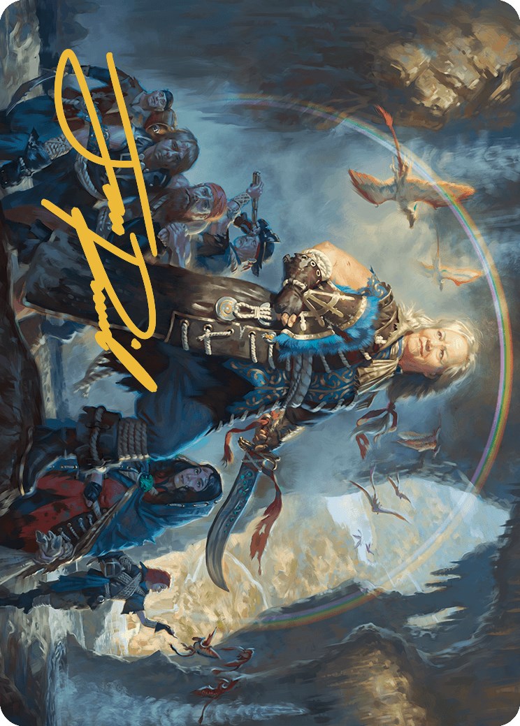 Admiral Brass, Unsinkable Art Card (Gold-Stamped Signature) [The Lost Caverns of Ixalan Art Series] | Impulse Games and Hobbies