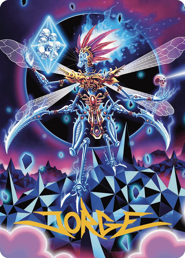 Starving Revenant Art Card (Gold-Stamped Signature) [The Lost Caverns of Ixalan Art Series] | Impulse Games and Hobbies