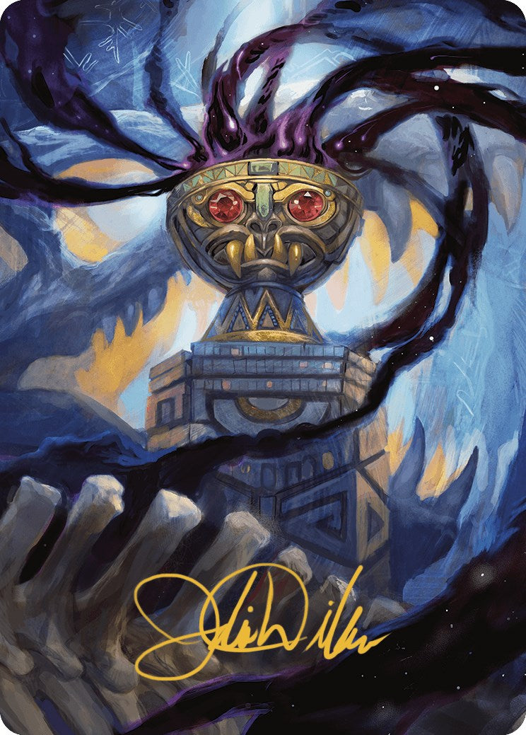 Chalice of the Void Art Card (Gold-Stamped Signature) [The Lost Caverns of Ixalan Art Series] | Impulse Games and Hobbies