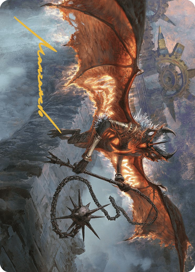 Bloodletter of Aclazotz Art Card (15/81) (Gold-Stamped Signature) [The Lost Caverns of Ixalan Art Series] | Impulse Games and Hobbies
