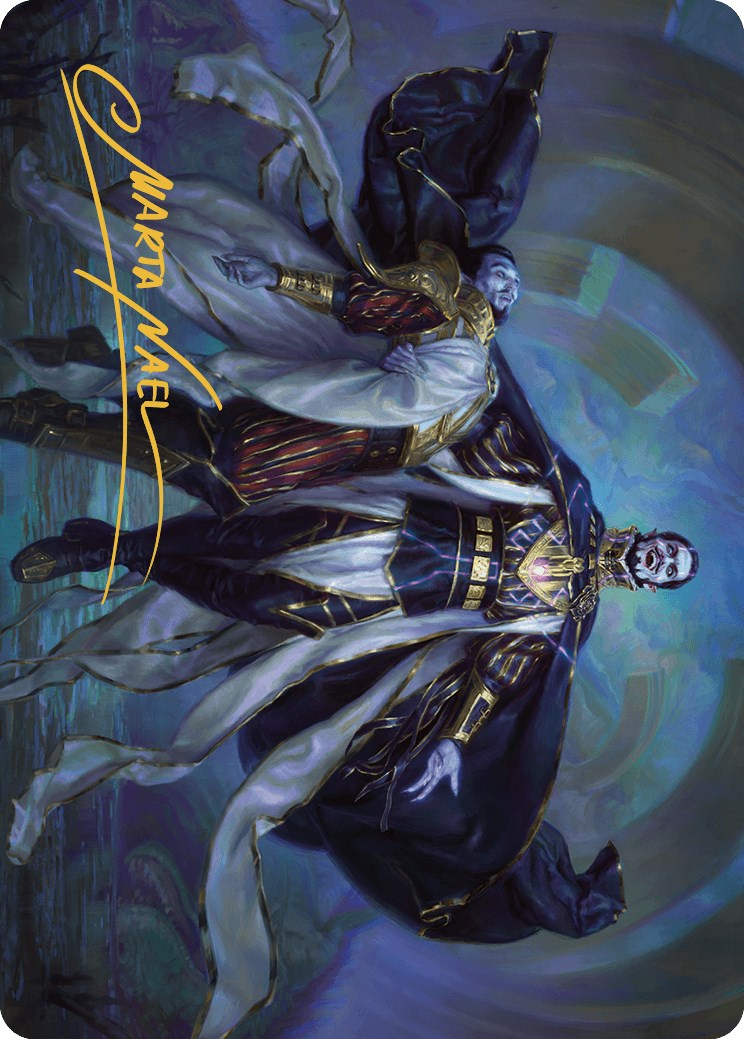 Vito, Fanatic of Aclazotz Art Card (Gold-Stamped Signature) [The Lost Caverns of Ixalan Art Series] | Impulse Games and Hobbies