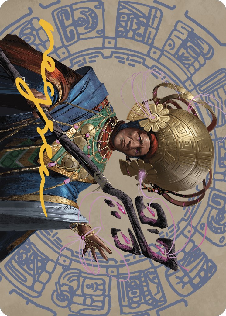 Akal Pakal, First Among Equals Art Card (46/81) (Gold-Stamped Signature) [The Lost Caverns of Ixalan Art Series] | Impulse Games and Hobbies