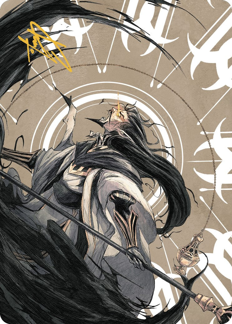 Clavileno, First of the Blessed Art Card (73/81) (Gold-Stamped Signature) [The Lost Caverns of Ixalan Art Series] | Impulse Games and Hobbies