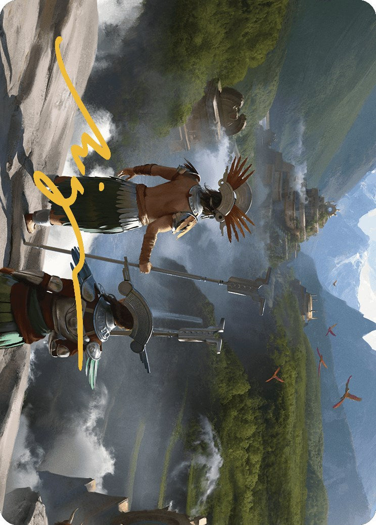 Glimpse the Core Art Card (Gold-Stamped Signature) [The Lost Caverns of Ixalan Art Series] | Impulse Games and Hobbies