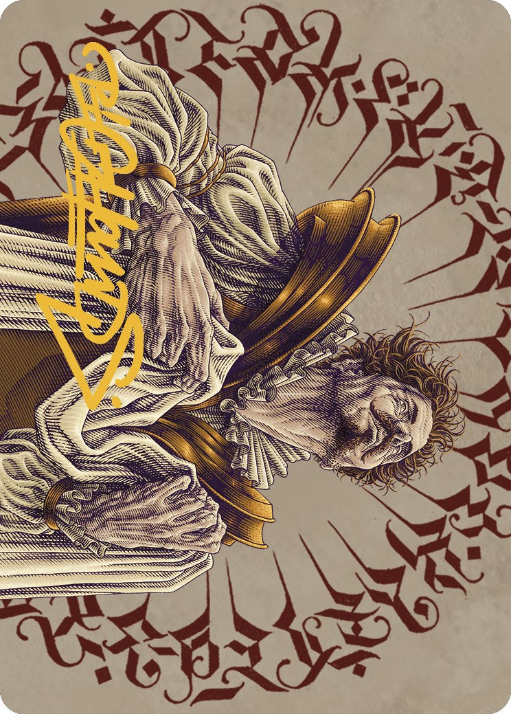 Bartolome del Presidio Art Card (Gold-Stamped Signature) [The Lost Caverns of Ixalan Art Series] | Impulse Games and Hobbies