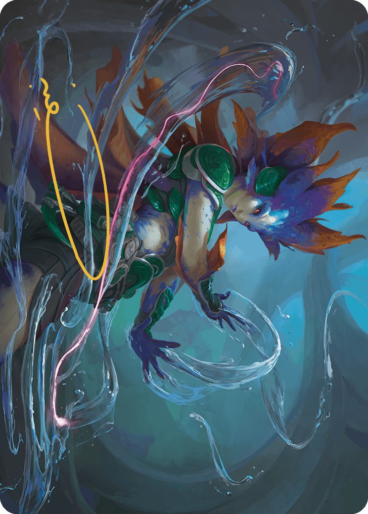 Nicanzil, Current Conductor Art Card (Gold-Stamped Signature) [The Lost Caverns of Ixalan Art Series] | Impulse Games and Hobbies