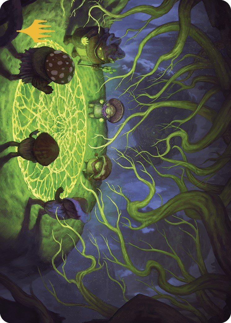 Growing Rites of Itlimoc Art Card (Gold-Stamped Planeswalker Symbol) [The Lost Caverns of Ixalan Art Series] | Impulse Games and Hobbies