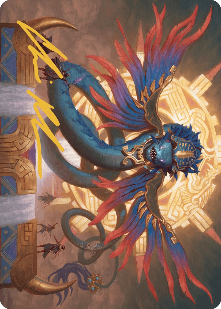 Ojer Pakpatiq, Deepest Epoch Art Card (13/81) (Gold-Stamped Signature) [The Lost Caverns of Ixalan Art Series] | Impulse Games and Hobbies
