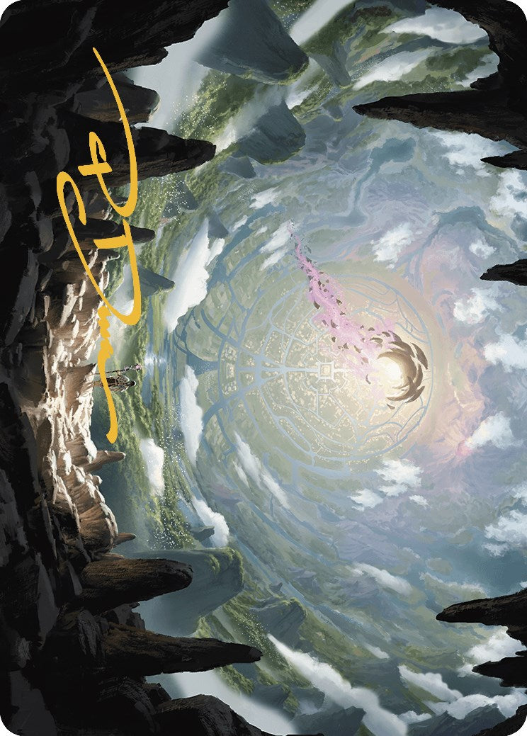 The Core Art Card (Gold-Stamped Signature) [The Lost Caverns of Ixalan Art Series] | Impulse Games and Hobbies