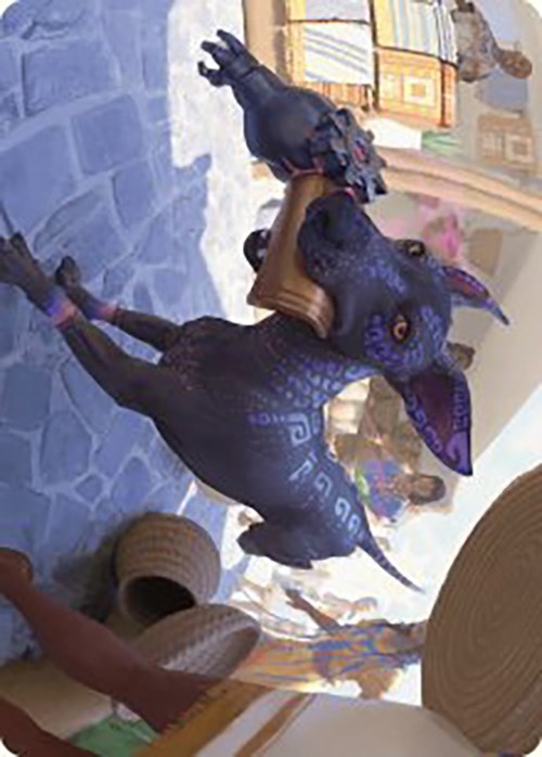 Mischievous Pup Art Card [The Lost Caverns of Ixalan Art Series] | Impulse Games and Hobbies