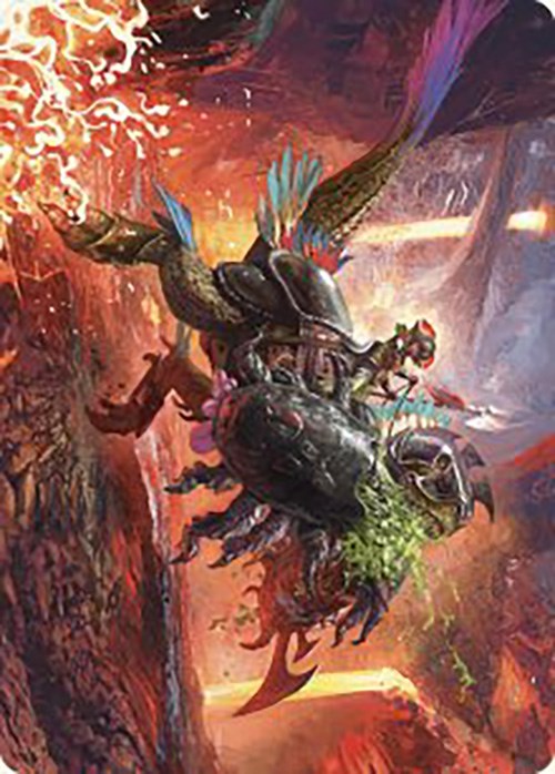 Triumphant Chomp Art Card [The Lost Caverns of Ixalan Art Series] | Impulse Games and Hobbies