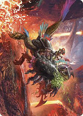 Triumphant Chomp Art Card [The Lost Caverns of Ixalan Art Series] | Impulse Games and Hobbies