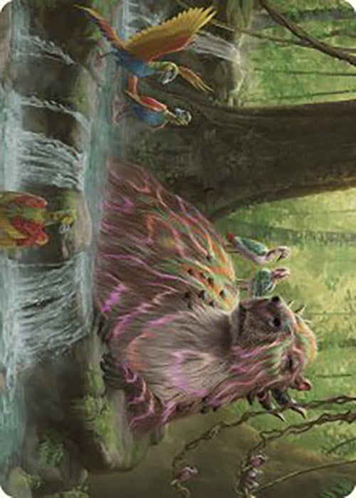 Basking Capybara Art Card [The Lost Caverns of Ixalan Art Series] | Impulse Games and Hobbies