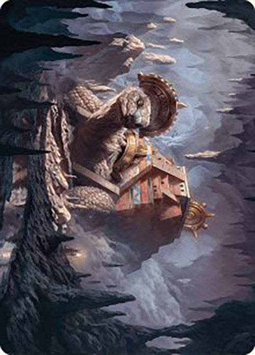 Bedrock Tortoise Art Card [The Lost Caverns of Ixalan Art Series] | Impulse Games and Hobbies