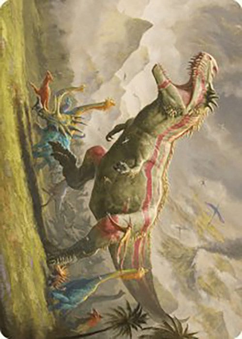 Ghalta, Stampede Tyrant Art Card [The Lost Caverns of Ixalan Art Series] | Impulse Games and Hobbies