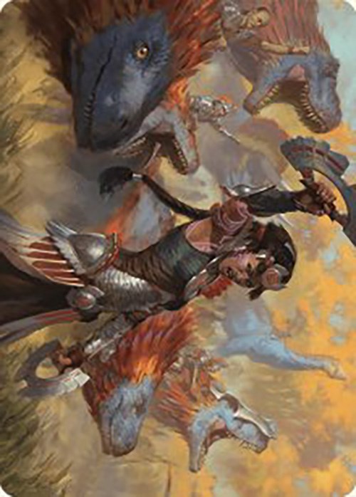 Huatli, Poet of Unity Art Card [The Lost Caverns of Ixalan Art Series] | Impulse Games and Hobbies