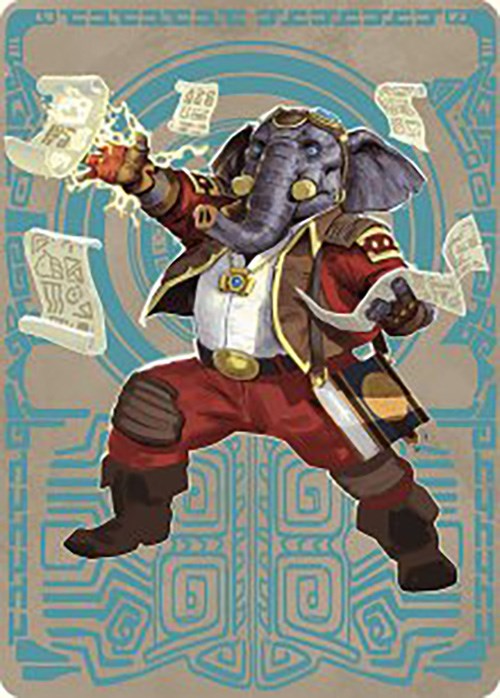 Quintorius Kand Art Card (65/81) [The Lost Caverns of Ixalan Art Series] | Impulse Games and Hobbies