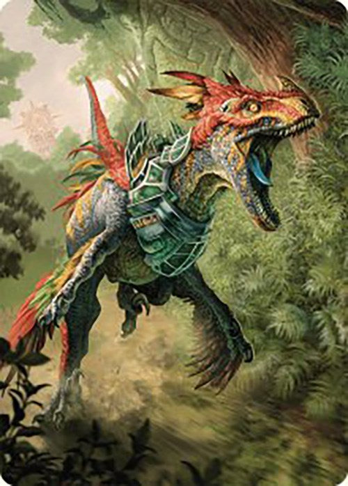 Dinosaur Token Art Card [The Lost Caverns of Ixalan Art Series] | Impulse Games and Hobbies