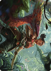 Wayta, Trainer Prodigy Art Card [The Lost Caverns of Ixalan Art Series] | Impulse Games and Hobbies