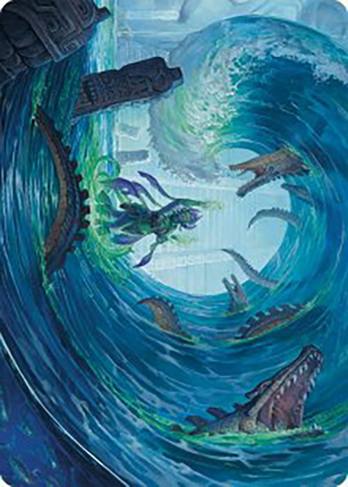 Wave Goodbye Art Card [The Lost Caverns of Ixalan Art Series] | Impulse Games and Hobbies