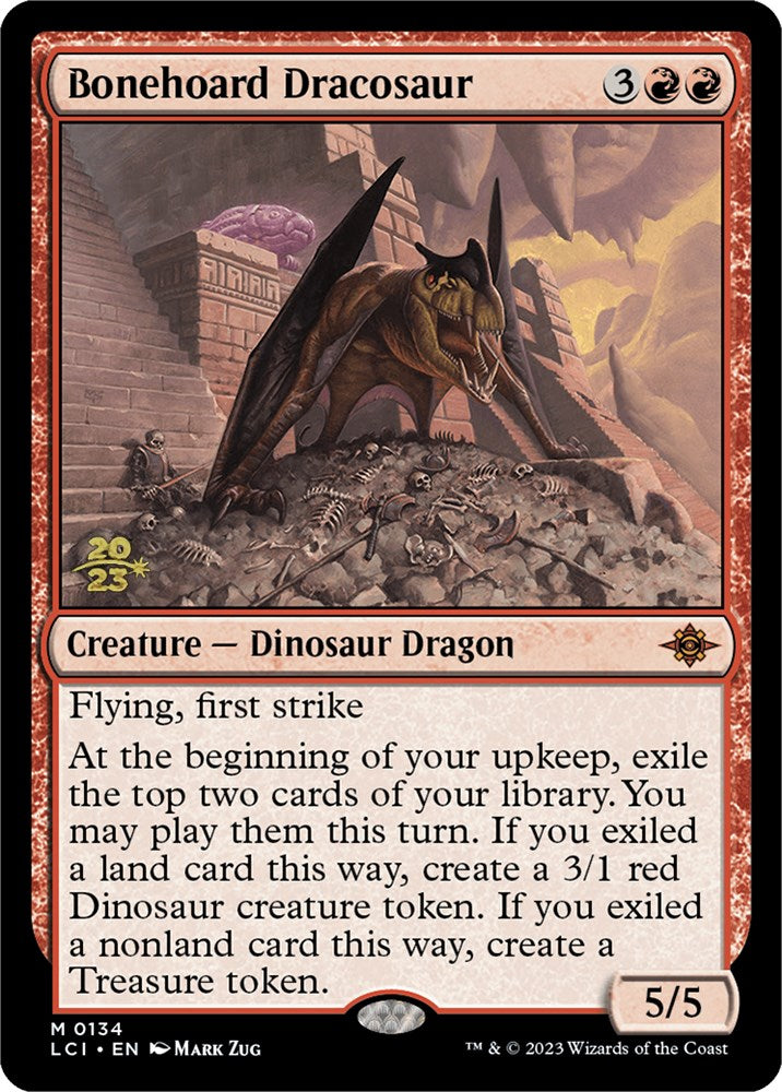 Bonehoard Dracosaur [The Lost Caverns of Ixalan Prerelease Cards] | Impulse Games and Hobbies