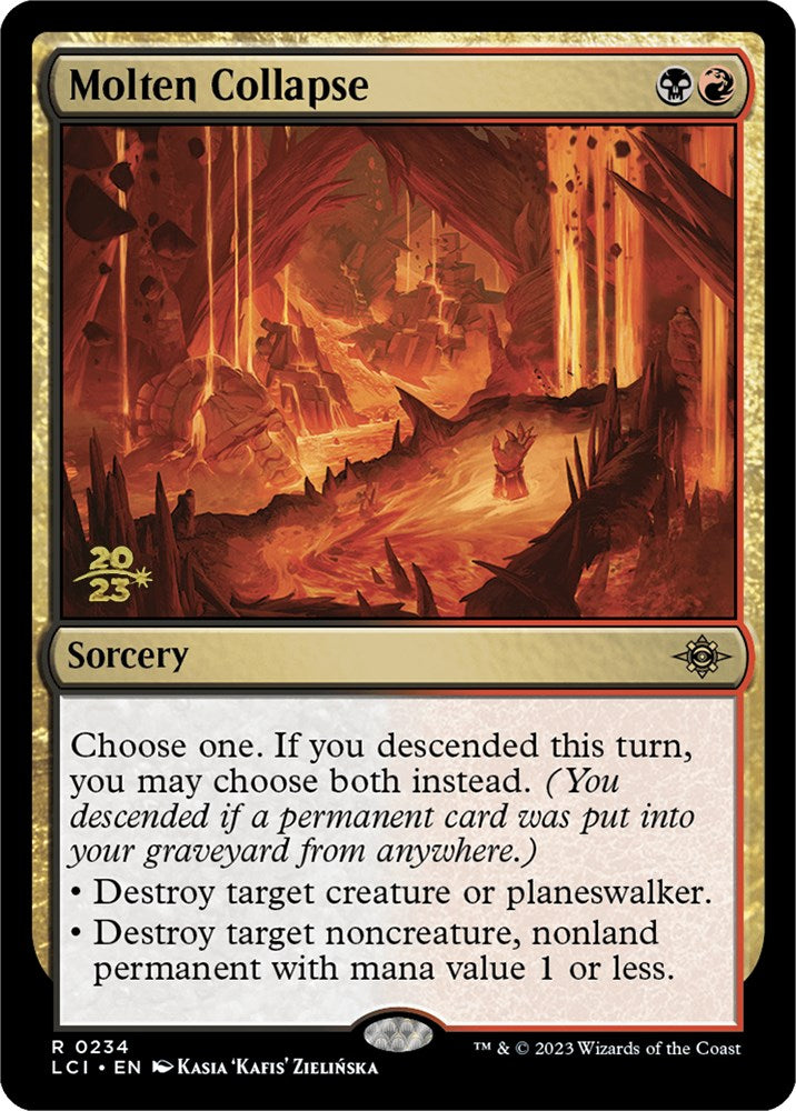 Molten Collapse [The Lost Caverns of Ixalan Prerelease Cards] | Impulse Games and Hobbies