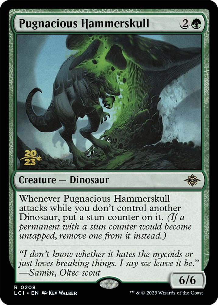 Pugnacious Hammerskull [The Lost Caverns of Ixalan Prerelease Cards] | Impulse Games and Hobbies