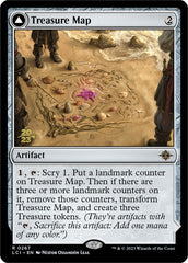 Treasure Map // Treasure Cove [The Lost Caverns of Ixalan Prerelease Cards] | Impulse Games and Hobbies