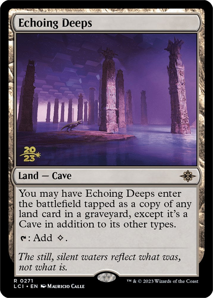 Echoing Deeps [The Lost Caverns of Ixalan Prerelease Cards] | Impulse Games and Hobbies