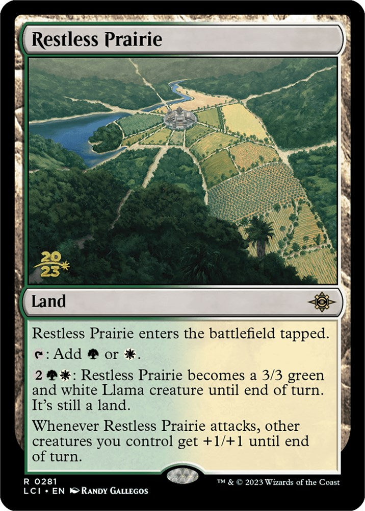 Restless Prairie [The Lost Caverns of Ixalan Prerelease Cards] | Impulse Games and Hobbies