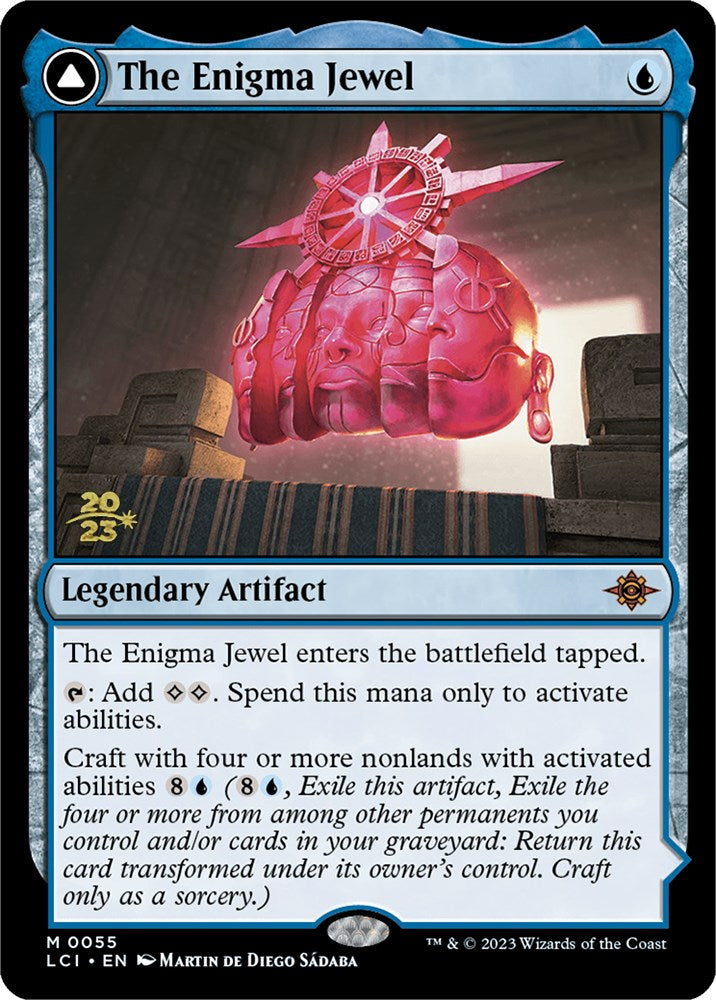 The Enigma Jewel // Locus of Enlightenment [The Lost Caverns of Ixalan Prerelease Cards] | Impulse Games and Hobbies