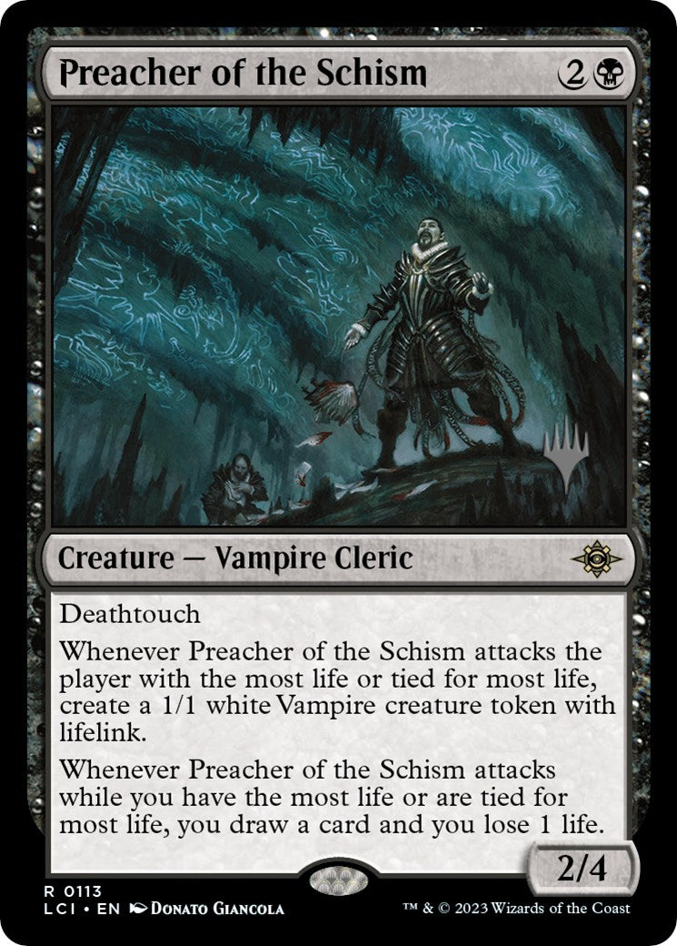 Preacher of the Schism (Promo Pack) [The Lost Caverns of Ixalan Promos] | Impulse Games and Hobbies