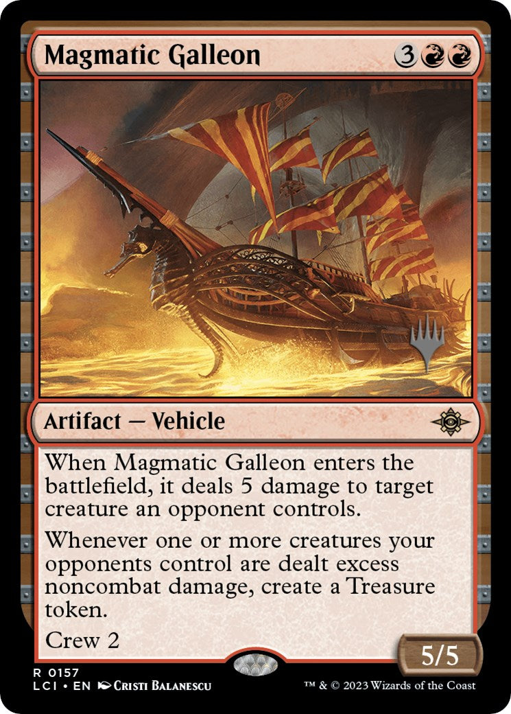 Magmatic Galleon (Promo Pack) [The Lost Caverns of Ixalan Promos] | Impulse Games and Hobbies