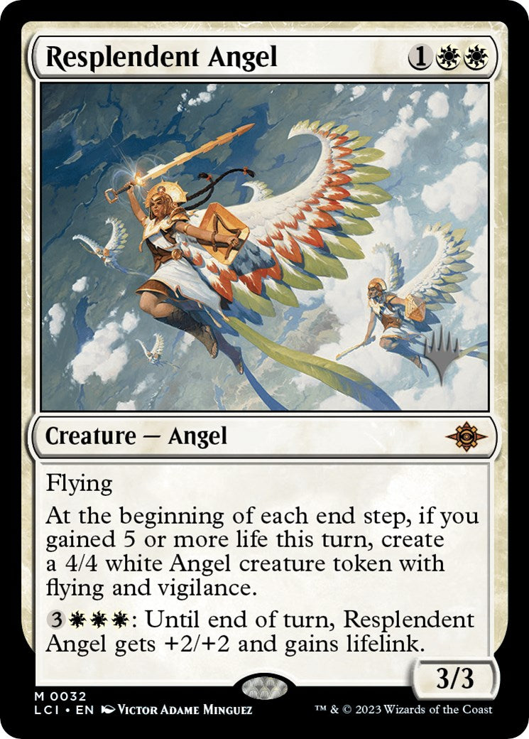 Resplendent Angel (Promo Pack) [The Lost Caverns of Ixalan Promos] | Impulse Games and Hobbies
