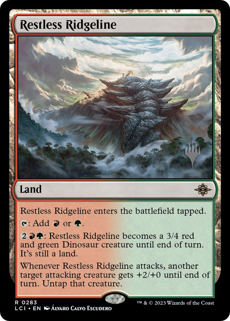 Restless Ridgeline (Promo Pack) [The Lost Caverns of Ixalan Promos] | Impulse Games and Hobbies