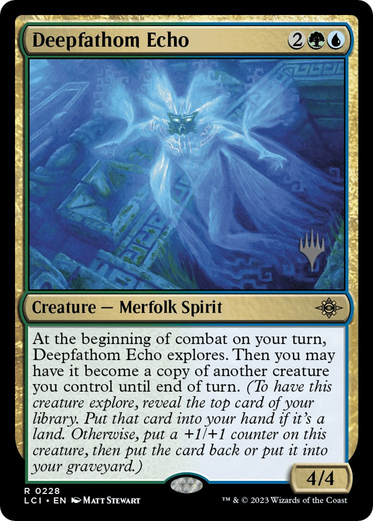 Deepfathom Echo (Promo Pack) [The Lost Caverns of Ixalan Promos] | Impulse Games and Hobbies