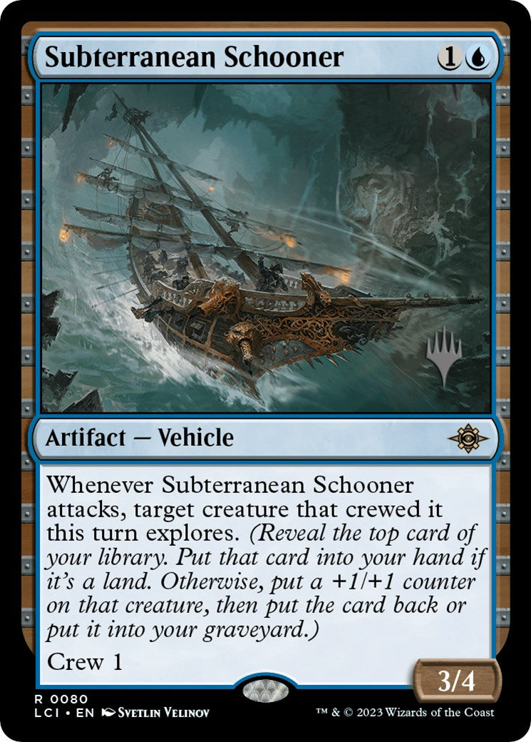 Subterranean Schooner (Promo Pack) [The Lost Caverns of Ixalan Promos] | Impulse Games and Hobbies