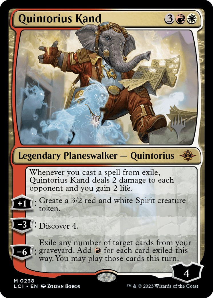 Quintorius Kand (Promo Pack) [The Lost Caverns of Ixalan Promos] | Impulse Games and Hobbies
