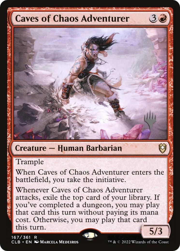 Caves of Chaos Adventurer (Promo Pack) [The Lost Caverns of Ixalan Promos] | Impulse Games and Hobbies